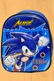 Kindergarten Children's Backpack Hedgehog Sonic Character 3-6 Years Old 5D Embossed Backpack and School Bag