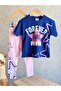 Girl Power Sim Printed T-Shirt and Leggings Set