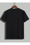Men's fashion summer short sleeve round neck sports t-shirt, alphabet Printed casual and versatile tops - 3