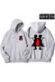 Hip Hop Harajuku Vintage Style Graphic Xx Prints Grey