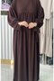 Hajj Umrah Half Zip Dress with Sleeves - 2