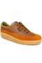 Fashion shoes mekap beige leather men's casual shoes