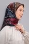 وشاح كريستال لامع بنمط عرقي