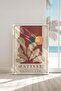 Framed Matisse Abstract Form Premium Painting: Minimalist and Contemporary Art Framed Painting