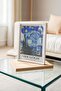 Framed Van Gogh "Starry Night" Premium Painting: the Magic of the Universe on Your Walls - 3