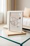 Framed Picasso Iconic "Dove of Peace" Premium Painting: Minimalist Reflection of Universal Hope - 3