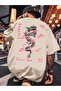 Men's Pink Dragon Printed Round Neck T-Shirt, Comfortable Short Sleeves for Summer.