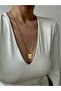 Steel Plate Necklace 60-cm - 3