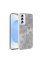 Galaxy A25 Case with Camera Protection Figured Zore Ponti Silicone Cover - White