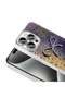 Apple iPhone 15 Pro Compatible Case Shiny Design Surface Figured Ponti Silicone Cover - 6
