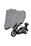 Honda Pcx 125 - Rear Bag Compatible Nylon Motorcycle Tarpaulin - 2