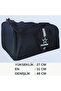 Black 40 Liter Suitcase Bag Hand and Shoulder Bag Sports Bag Travel Bag Medium Size 3 Compartment Bag - 3