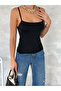 Women's Rope Strap Long Crop Top