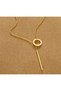 Kadın Gold Kolye 60cm - 3