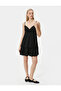 Mini Strap Dress with Flounce