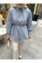 Women's Striped Waist Tie Shirt - 3