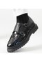 Incanto Genuine Leather Handmade Black Men's Casual Shoes - 4