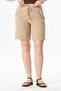 Elastic Waist Windproof Women'S/Men's Unisex Muslin Summer Shorts Mink Vzn - 3