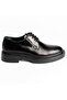 Rossini Black Genuine Leather Handmade Men's Casual Shoes - 3