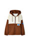 Colorblock Patch Accessory Sweatshirt - 3