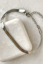 Flat Snake Fish Back Model Stainless Steel Bracelet Scb25B