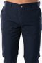 Gabardine Men's Trousers Navy Blue Lcvt - 3
