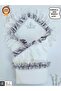 Lacy Baby Blanket 100% Cotton Natural Organic Sleeping Swaddle Gift Newborn Mevlütlük - 2