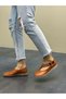 Diva Tan Leather Elastic Women's Casual Shoes