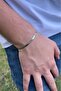 Flat Snake Fish Back Model Stainless Steel Bracelet Scb25B - 8