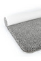 Soft Shaggy One Piece Gray 60X100 cm Natural Non-Slip Base Mat - 5