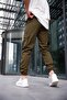 Parachute Fabric Khaki Color Men's Trousers - 4