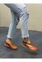 Diva Tan Leather Elastic Women's Casual Shoes - 3