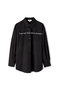 Embroidered Slogan Shirt - 3