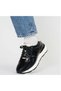 Soverano Genuine Leather Handmade Men's Black Opening Sneaker Shoes - 3
