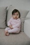 100% Organi̇K Cotton Soft Plaid Pink Baby Sleeping Bag
