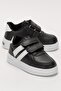 Lighted Unisex Comfortable Lightweight Children's Sports Shoes Black - 2