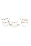 12Pcs New Bone Cups with Saucer Set - 3