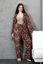 Patterned Multi Kimono Bottom-Top Set