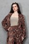 Patterned Multi Kimono Bottom-Top Set - 6