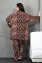 Patterned Multi Kimono Bottom-Top Set - 7