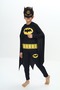 High Quality Batman Muscular Boy Masked Black Spider Adem Pattern Pajamas Suit - 2