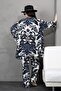 Patterned Multi Kimono Bottom-Top Set - 7