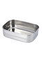 680 ML Rectangular Stainless Steel Food Container - 3