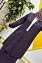 Women's Plus Size Ottoman Pocket Steel Cardigan - 3