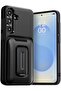 D-Wallet Orb for Samsung Galaxy S25 PLUS case cover wallet 3 Card Slot - Black