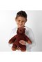 Brown Cute Bear Plush Toy Sleep and Playmate 30 cm - 2