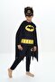 High Quality Batman Muscular Boy Masked Black Spider Adem Pattern Pajamas Suit - 3