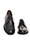 Genuine Leather Black Classic Men's Shoes Eva Sole Lace-Up - Tuna 9437 - 2