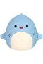 Squishmallow Fuzzamallows Davie Blue Shark 12inches