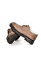 Genuine Nubuck Leather Beige Men's Shoes Eva Sole - 2595 - 5